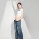 甜酷孕妈咪室内个人写真摄影艺术照服装 个性 孕妇拍照服装 影楼新款