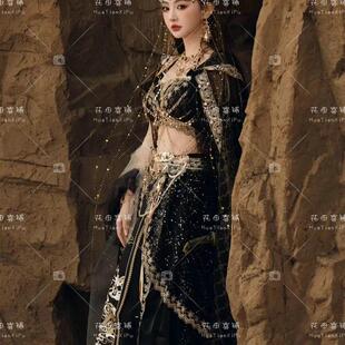 影楼时尚个人肖像照写真主题服装个性高级感女孩私房艺术照摄影服