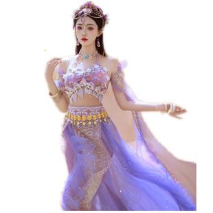 新款 少女旅拍西双版 纳爆款 敦煌飞天写真服饰 异域风情西域公主服装