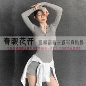 影楼新款 生日拍照主题甜美可爱芭蕾纯欲风少女个人艺术照写真服装