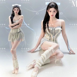 主持人礼服女端庄大气高级感晚会演讲演出服声乐艺考合唱长裙长袖