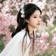 直裾汉服拖尾汉服女东方美感旅拍20 素套装 樱花服饰新中式 国风汉元