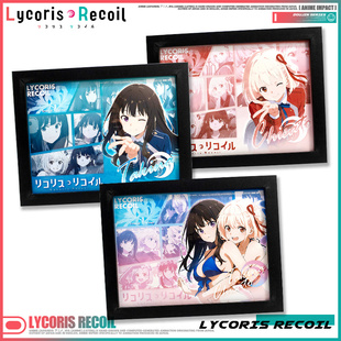 莉可丽丝石蒜动漫谷子井上泷奈锦木千束桌面摆件生日礼物相框画