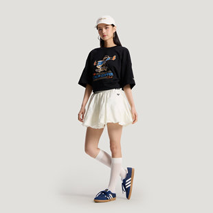 adidas阿迪达斯三叶草GFX TEE SS 2 男女休闲运动短袖T恤KY5739