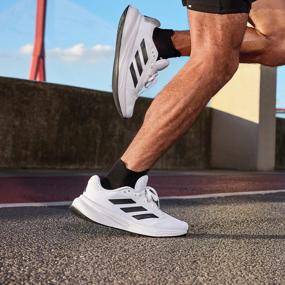Adidas/阿迪达斯正品男鞋简约经典耐磨回弹跑步休闲运动鞋 IH6008