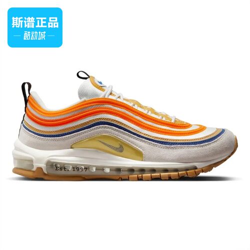 Nike/耐克Air Max 97男子缓震轻便运动跑步鞋DV2619-100