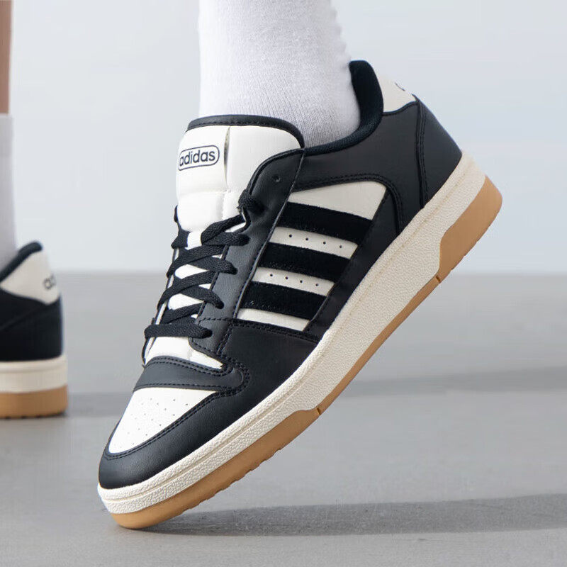 Adidas阿迪达斯BREAK START 男女撞色休闲场下篮球风板鞋IH7963