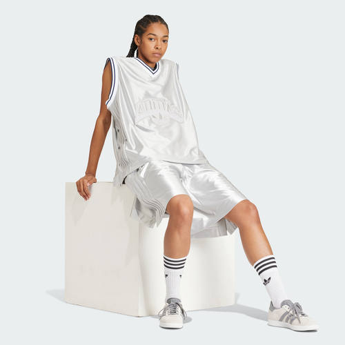 Adidas/阿迪达斯CS BB SHORTS 篮球宽松金属质感运动短裤IT9768