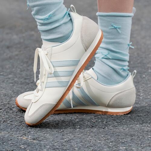 Adidas/阿迪达斯 VS JOG 2.0 男女同款T头复古休闲德训鞋 JS4462
