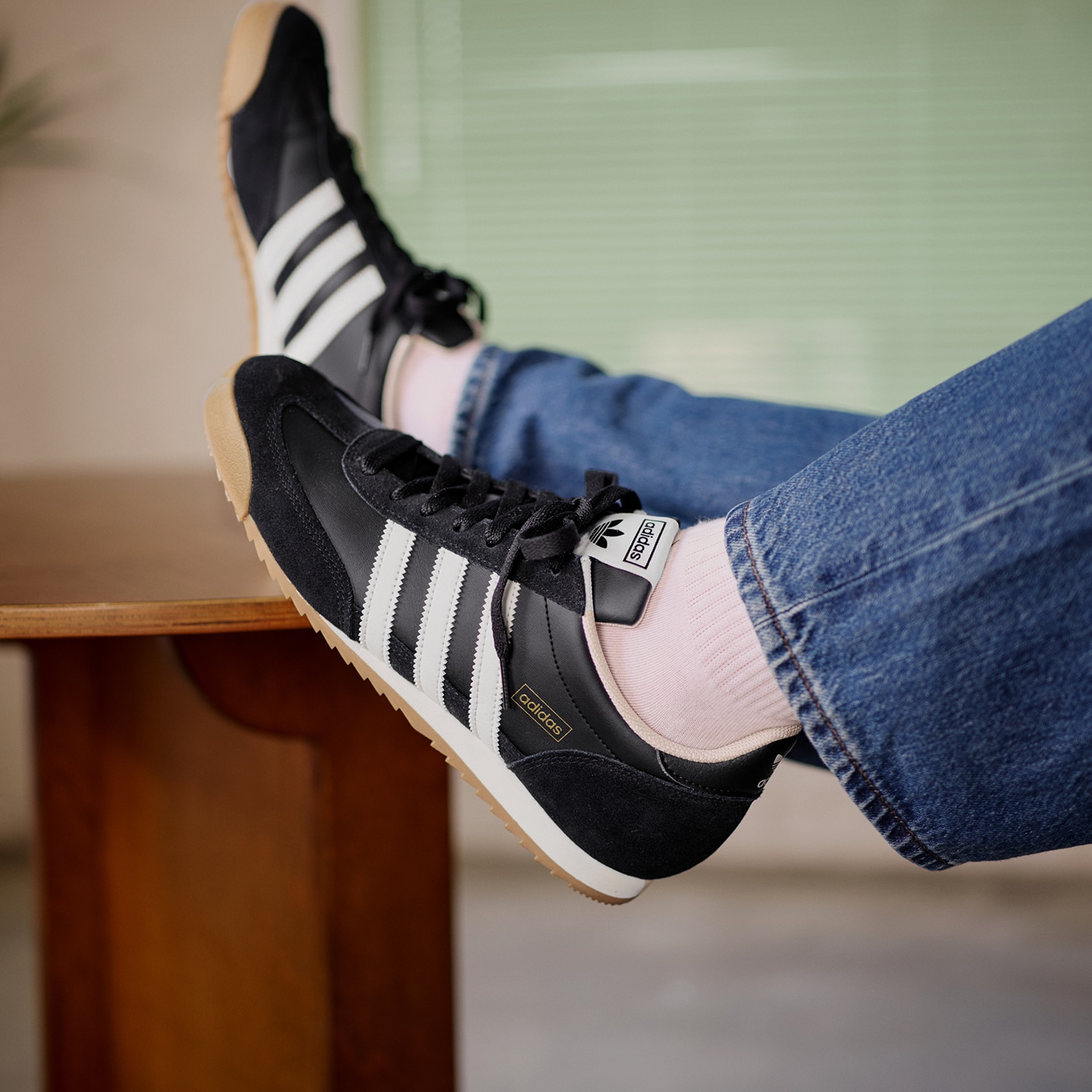 Adidas/阿迪达斯正品男女经典复古薄底运动板鞋「T头鞋」KI8873