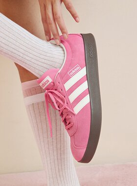 Adidas阿迪达斯VL COURT CLASSIC男女款低帮耐磨运动休闲鞋KK4650