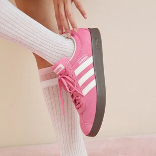 Adidas阿迪达斯VL COURT CLASSIC男女款低帮耐磨运动休闲鞋KK4650
