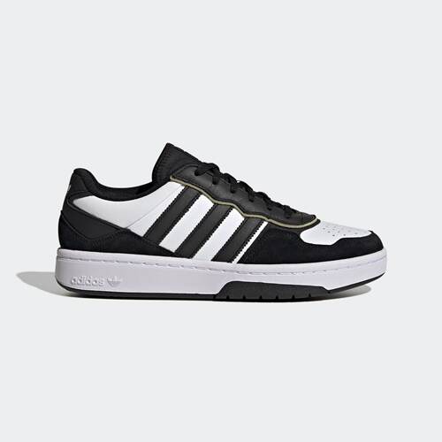 正品Adidas阿迪达斯男女情侣板鞋COURTIC熊猫色运动休闲鞋JS3034