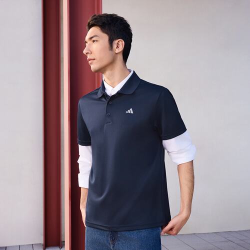 Adidas阿迪达斯PRF LC POLO男子高尔夫针织运动短袖POLO衫IU4447