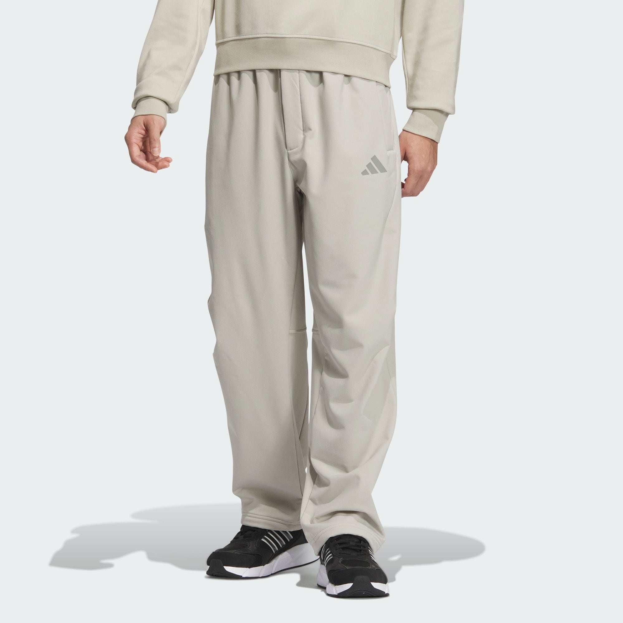 Adidas/阿迪达斯正品男子加绒运动休闲直筒裤JX1785