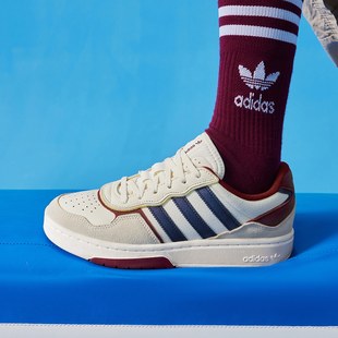 Adidas阿迪达斯COURTIC 男女同款经典运动板鞋「面包鞋」ID0560