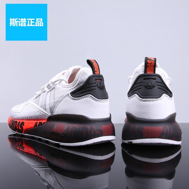 Original Adidas ZX 2K Boost Uniseks Sepatu Sport Putih Pria Wanita FX7030  Sneakers Adidas|Hiking Shoes| - AliExpress