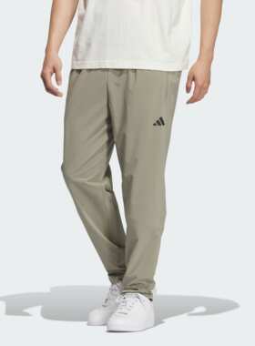 Adidas/阿迪达斯正品男士舒适凉爽梭织运动休闲裤KC6981