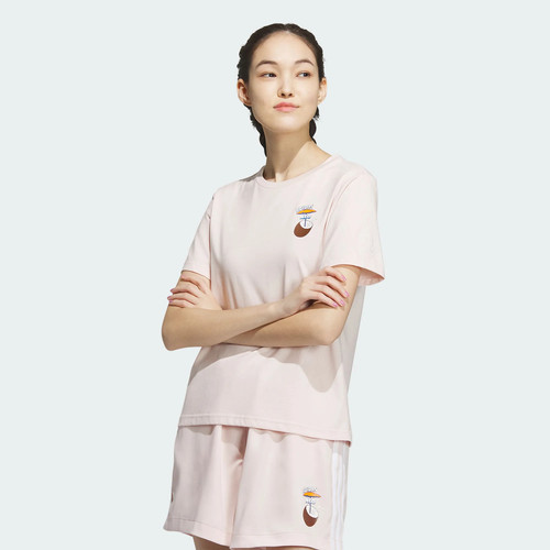 Adidas/阿迪达斯W ECOM TEE 1 纯棉运动短袖圆领T恤IP3877