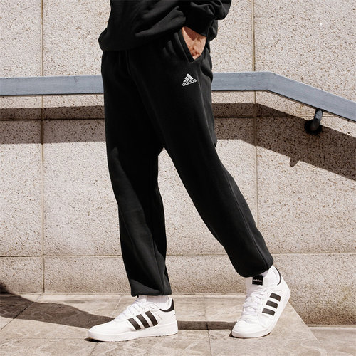 Adidas/阿迪达斯正品男女同款加厚束脚运动休闲裤JM9112