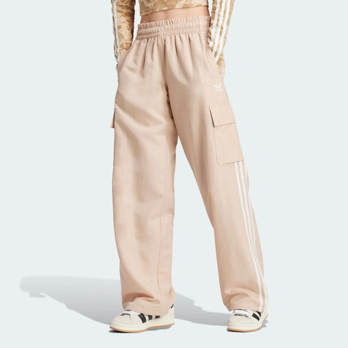 Adidas/阿迪达斯复古穿搭轻机能风工装宽松阔腿运动裤IZ0717