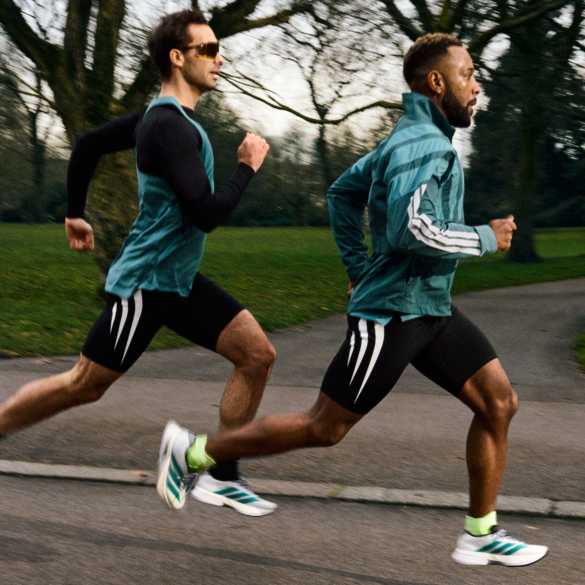 adidas阿迪达斯Adizero Boston 13男款防滑耐磨运动跑步鞋JR4791
