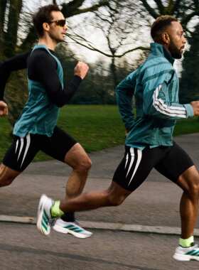 adidas阿迪达斯Adizero Boston 13男款防滑耐磨运动跑步鞋JR4791