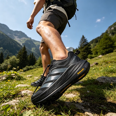Adidas/阿迪达斯正品男女超轻运动减震户外登山徒步鞋KK1881