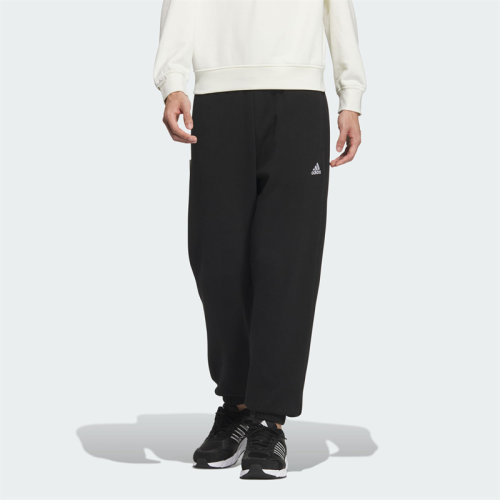 Adidas/阿迪达斯正品男女同款加厚束脚运动休闲裤JM9112