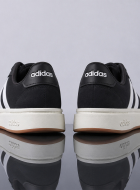 Adidas/阿迪达斯正品男女同款网球运动休闲板鞋JR0543
