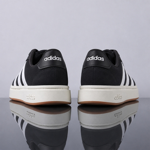 Adidas/阿迪达斯正品男女同款网球运动休闲板鞋JR0543