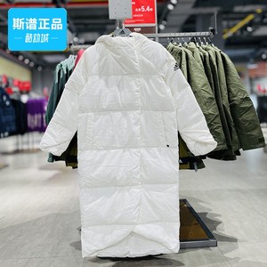 Adidas阿迪达斯羽绒服女超长款过膝加厚冬季2023年新款宽松爆中戏