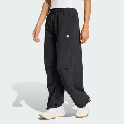 adidas阿迪达斯伞兵裤女子梭织透气潮流舒适休闲直筒长裤KS8563