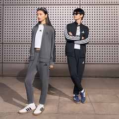 Adidas/阿迪达斯正品V TRACKSUIT男女同款运动休闲长袖套装JZ0102