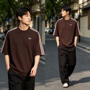 Adidas/阿迪达斯正品3S TEE男子时尚运动短袖T恤 KG6333