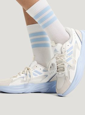 Adidas/阿迪达斯正品OZWAVE 女款厚底运动休闲老爹鞋KH7956