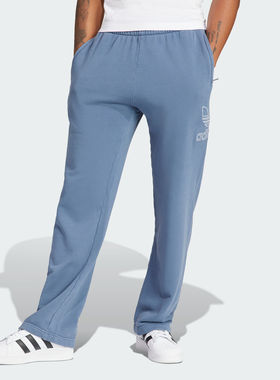 adidas阿迪达斯OUTL TREF PANT 男子印花宽松运动裤IR7985