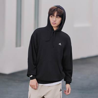 Adidas/阿迪达斯正品卫衣男女运动休闲长袖连帽卫衣套头衫IV7600