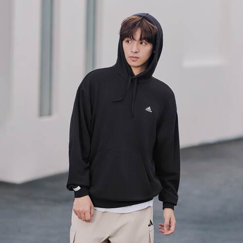 Adidas/阿迪达斯正品卫衣男女运动休闲长袖连帽卫衣套头衫IV7600