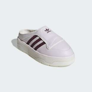 Adidas阿迪达斯RIVALRY MULE W 女子经典拖鞋穆勒鞋JH9601