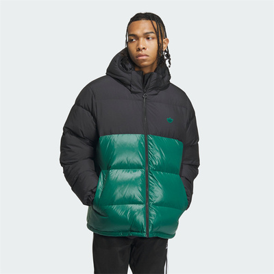 Adidas/阿迪达斯正品男子撞色运动600蓬连帽鸭绒羽绒服IU4777