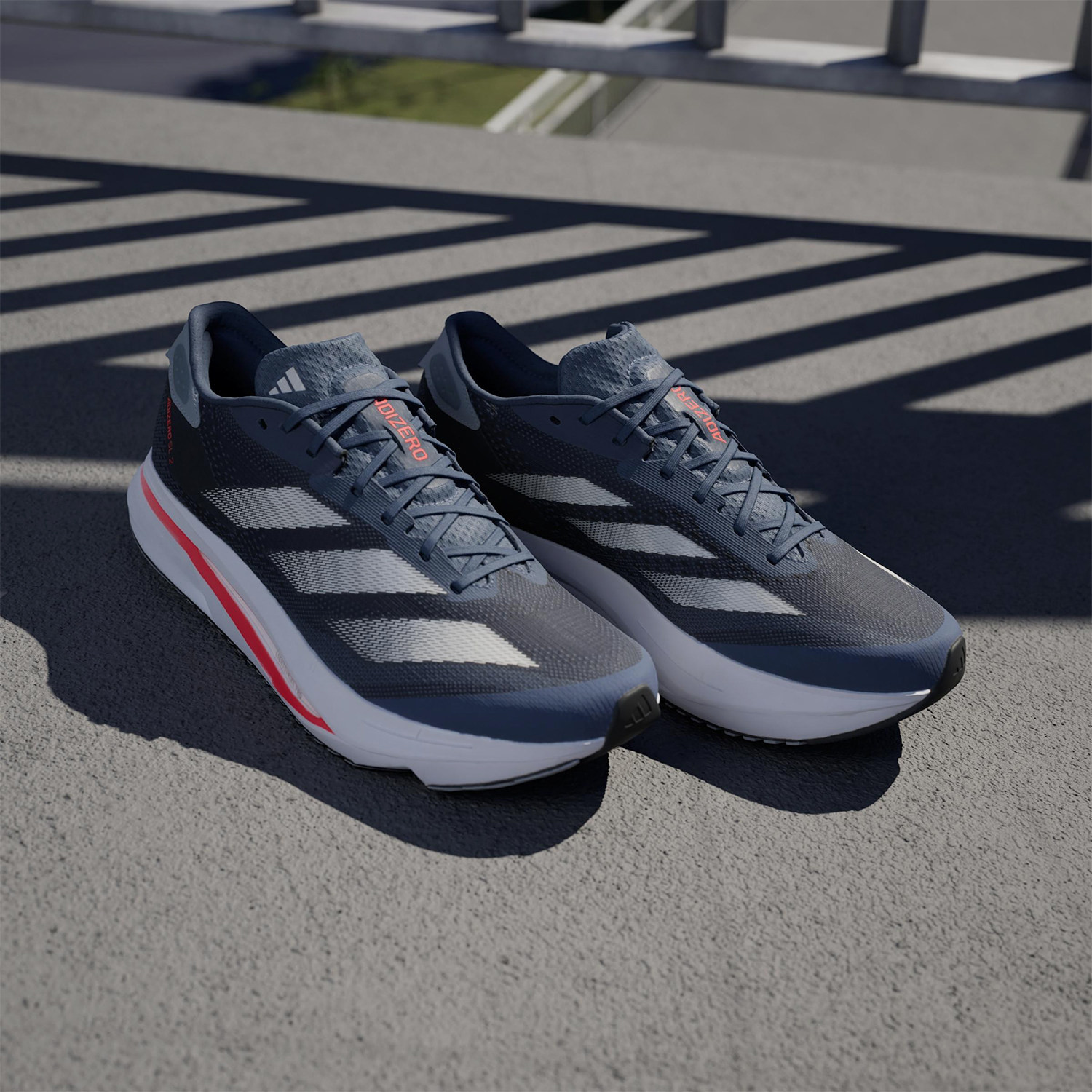 Adidas/阿迪达斯正品AdizeroSL2新款男低帮网布跑步鞋IF1155