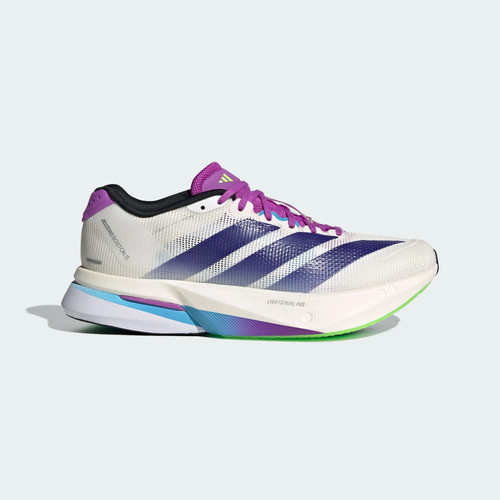 阿迪达斯ADIZERO BOSTON 13 W超轻缓震玻纤柱跑鞋 纽约配色JS4953