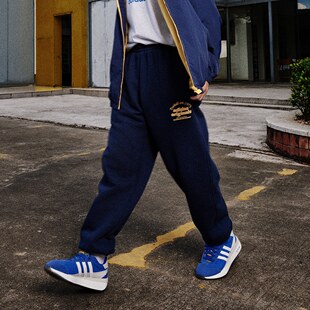 Adidas阿迪达斯正品男子复古穿搭束脚宽松运动裤JE3468