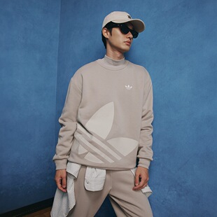 Adidas/阿迪达斯正品男女同款经典运动宽松长袖圆领卫衣JL8386