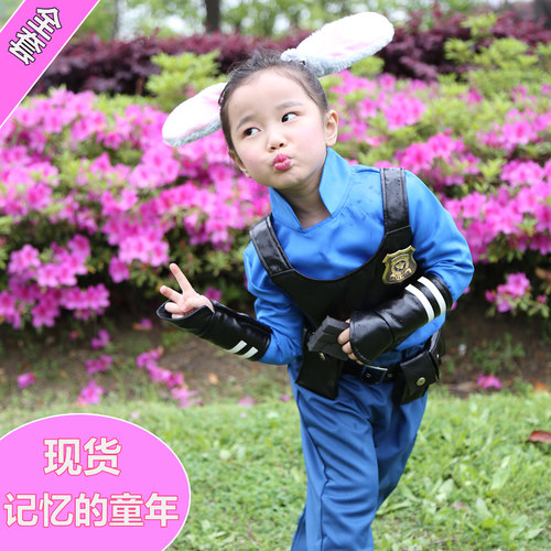 疯狂动物城cos服朱迪动漫