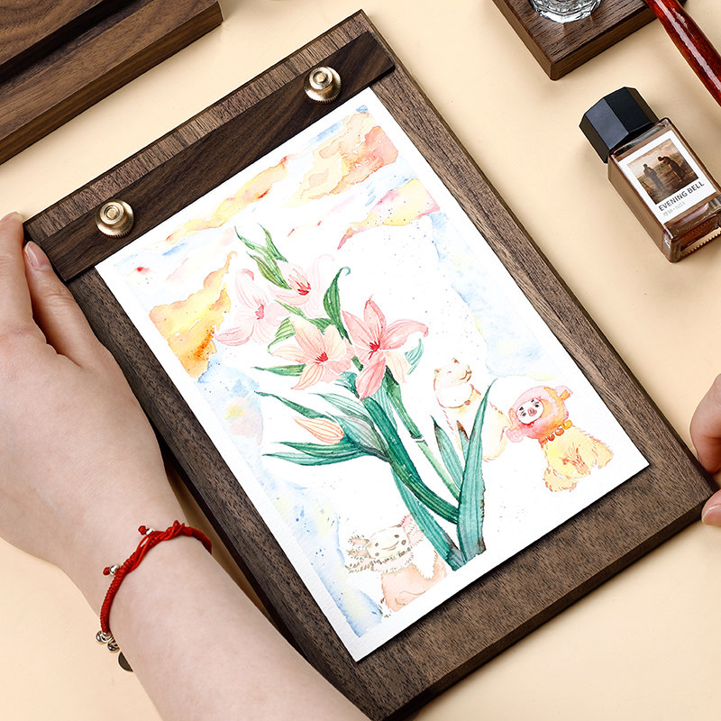 画板美术生专用画架胡桃木质a4板夹子菜单夹复古素描速写板手绘板,文具电教/文化用品/商务用品,画板/画架/速写板,淘宝优惠券,粉丝福利购,淘宝优惠卷