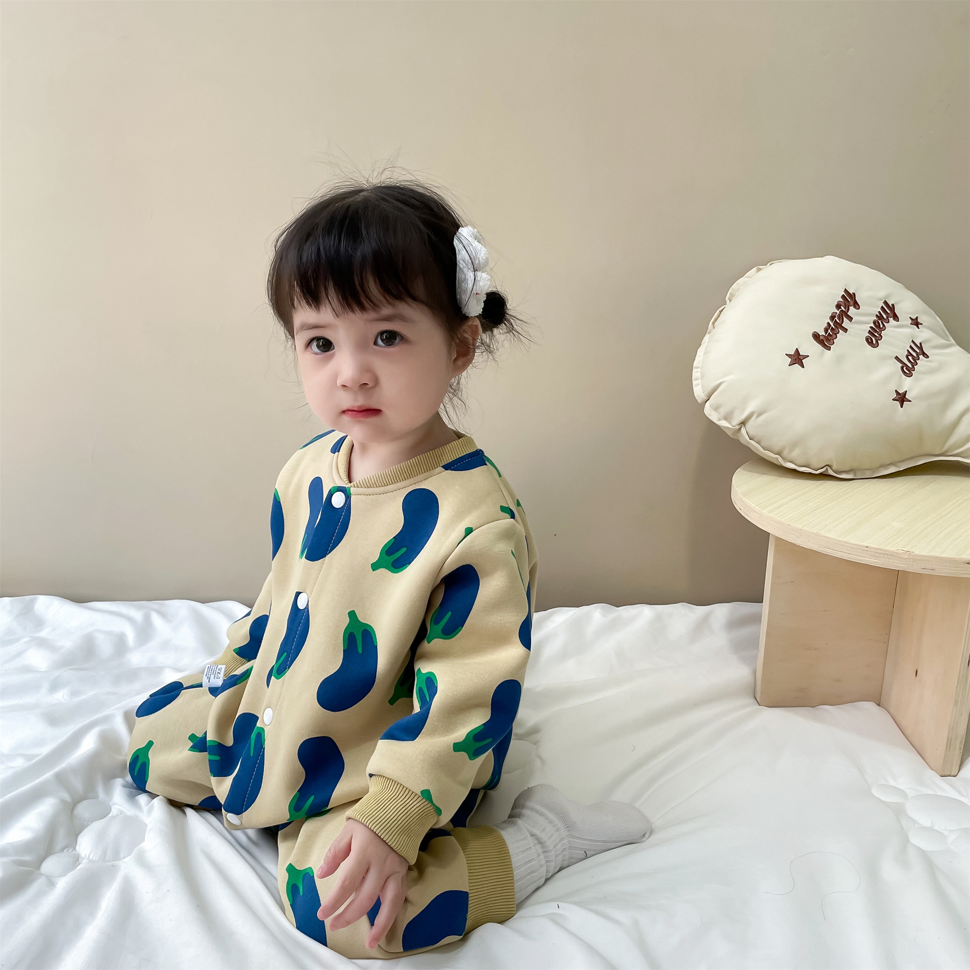 纯棉minioukei哈衣春秋厚款