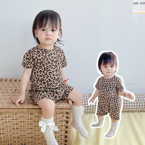 ins婴儿服哈衣可爱超萌纯棉