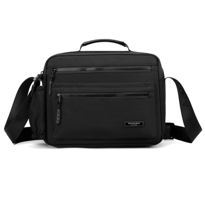 男士包包男款小型手提包大容量外出旅行水杯包百搭轻便单肩斜挎包